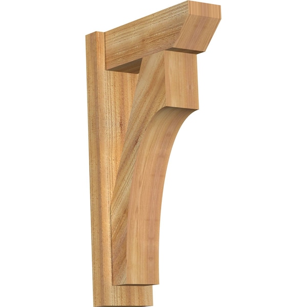 Ekena Millwork Westlake Slat Rough Sawn Outlooker, Western Red Cedar, 6"W x 16"D x 28"H OUT06X16X28WTL06RWR - main